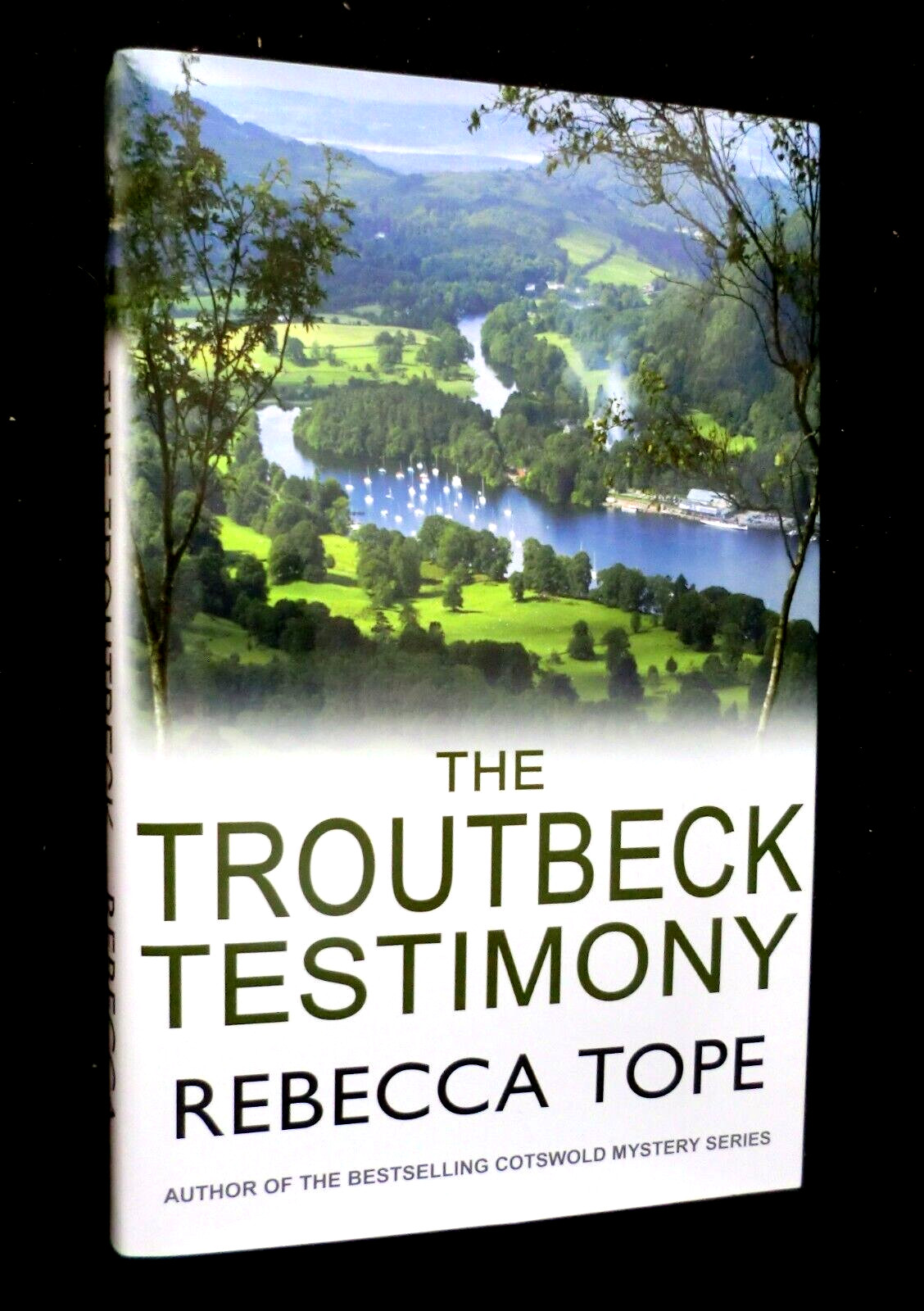 SIGNED; The Troutbeck Testimony by Rebecca Tope (2015-1st) Lake District Mystery