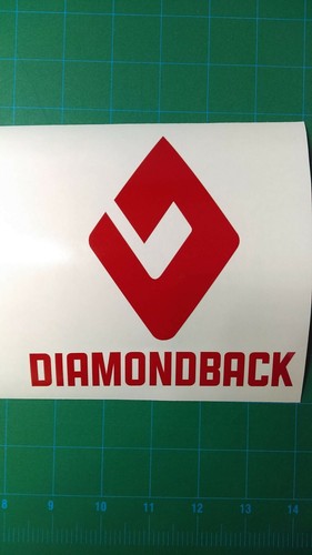 Custom Made Diamondback Bikes Logo Decal. Die Cut Vinyl. Release Catch Century - Picture 5 of 6