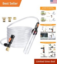 Fish Tank Water Changer - Quick Pump, Gravel Cleaning, No Buckets, 30ft Hose