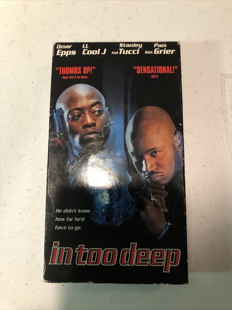VHS Movie 先生のつうしんぼ NK2005 NIKKATSU /00300 In Too Deep VHS LL Cool J Omar Epps Nia Long Blockbuster