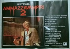 Ammazzavampiri 2 - fotobusta lobby card originale film del 1988 
