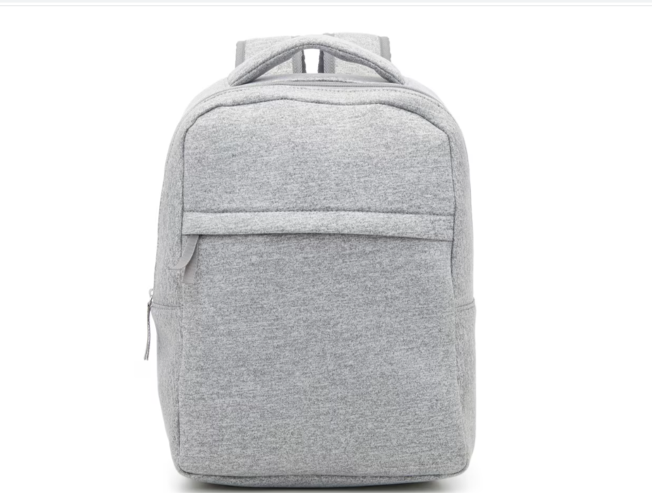 dsw mini backpacks NEW Exclusive DSW Backpack Dual Shoulder strap Gray Fabric Padded Handle