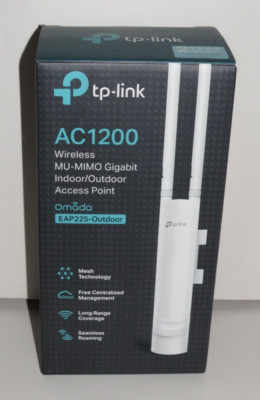TP-Link EAP225-Outdoor AC1200 Wireless MU-MIMO Gigabit Outdoor Access Point