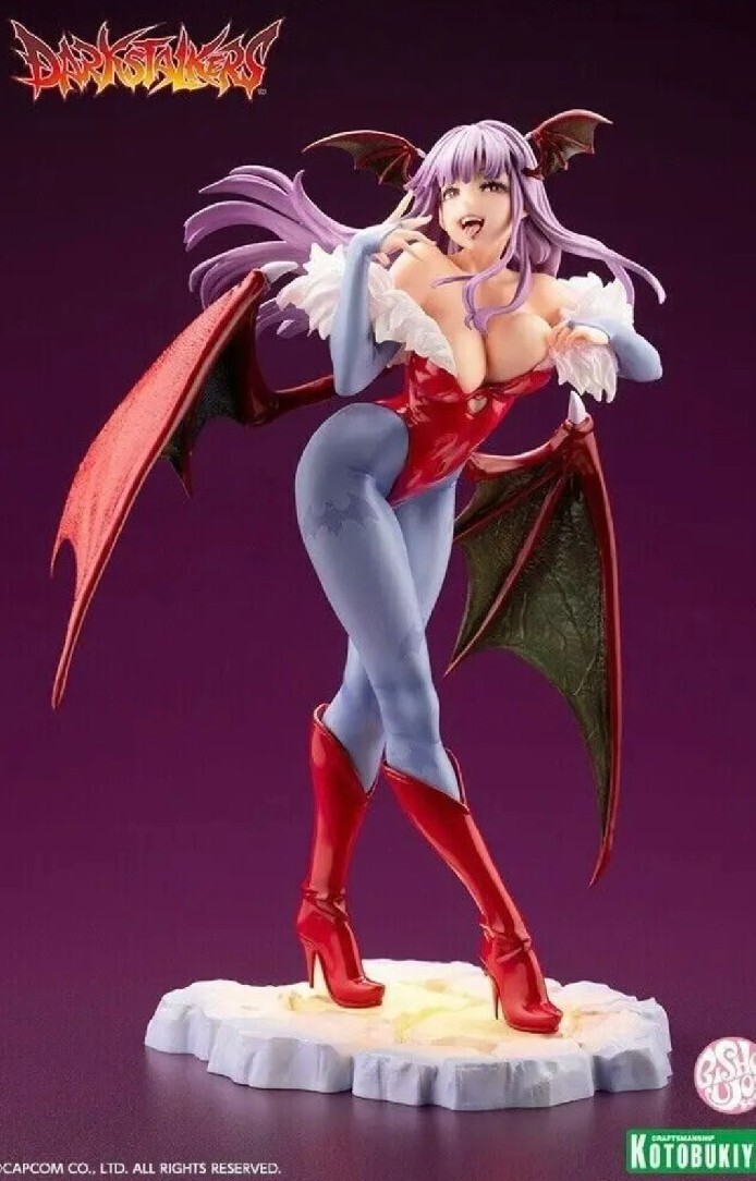 Anime Expo AX 2023 Kotobukiya Bishoujo Darkstalkers Morrigan Red  display picture 1