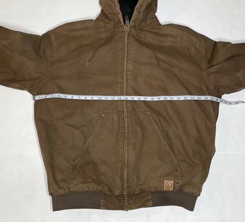 Berne Jacket Mens 2XL Tall Rugged Outdoor Chore Coat Ranch Farm - Picture 6 of 8