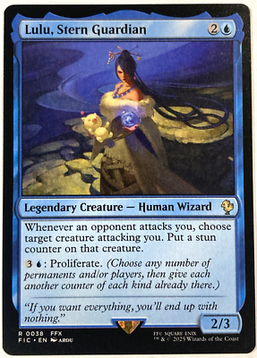 MTG Lulu, Stern Guardian Commander: Final Fantasy 38 FFX FF10 NM