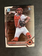 2022 Bowman Draft Logan Tanner  #BDC-55 Chrome 1st Bowman Cincinnati Reds