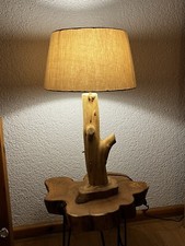 Treibholzlampe Holzlampe Wacholderholz Eichenholz  Unikat Stehlampe Geschenk