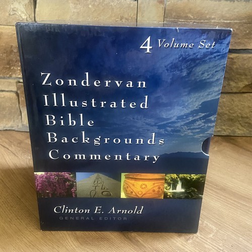 Zondervan Illustrated Bible Backgrounds Commentary Box Set Of 4 Volume HC Books - Picture 3 of 17