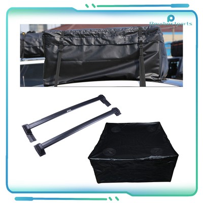 Roof Rack Cross Bar Set + Travel Luggage Storage Bag For 2003-2011 Honda Element
