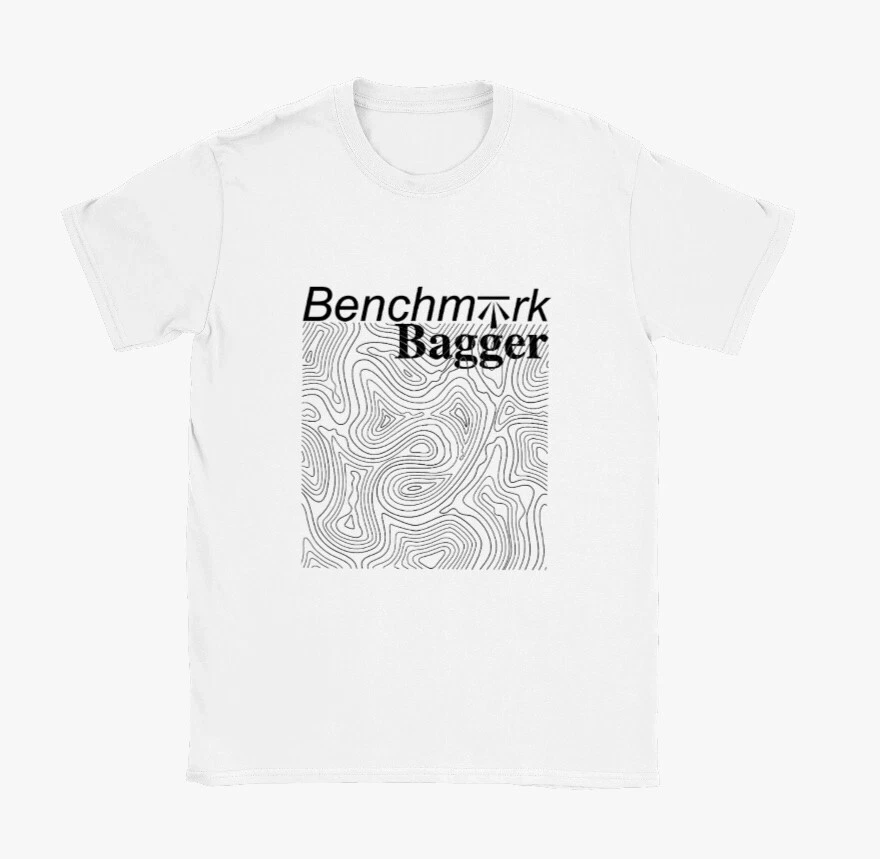 Benchmark Bagger Bagging T-Shirt OS Ordnance Survey hiking hike
Opens in a new window or tab