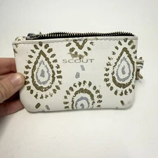 Scout ID case Wallet change purse coin zipper dachshund dog keychain