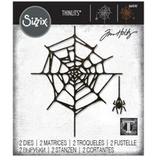 New Tim Holtz "SPIDER WEB" Halloween Sizzix Thinlits Cutting Dies 2020