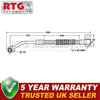 Front Right Brake Hose Fits Chrysler PT Cruiser 1.6 2.0 2.1 CRD 2.4 #2