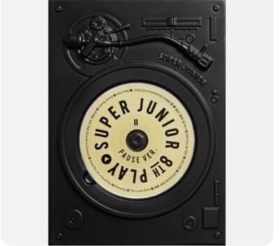 Super Junior - Play 8th Album SEALED ( Pause Ver.) CD+Booklet+