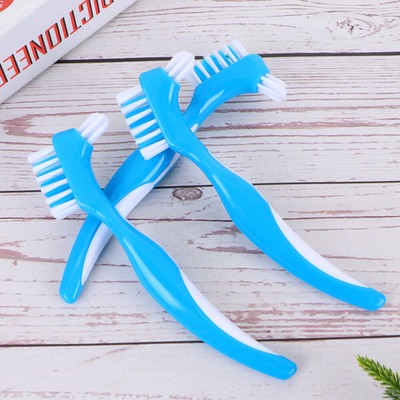 3 PCS Premium Cleaner Set False Teeth Cleaner Hard Brush