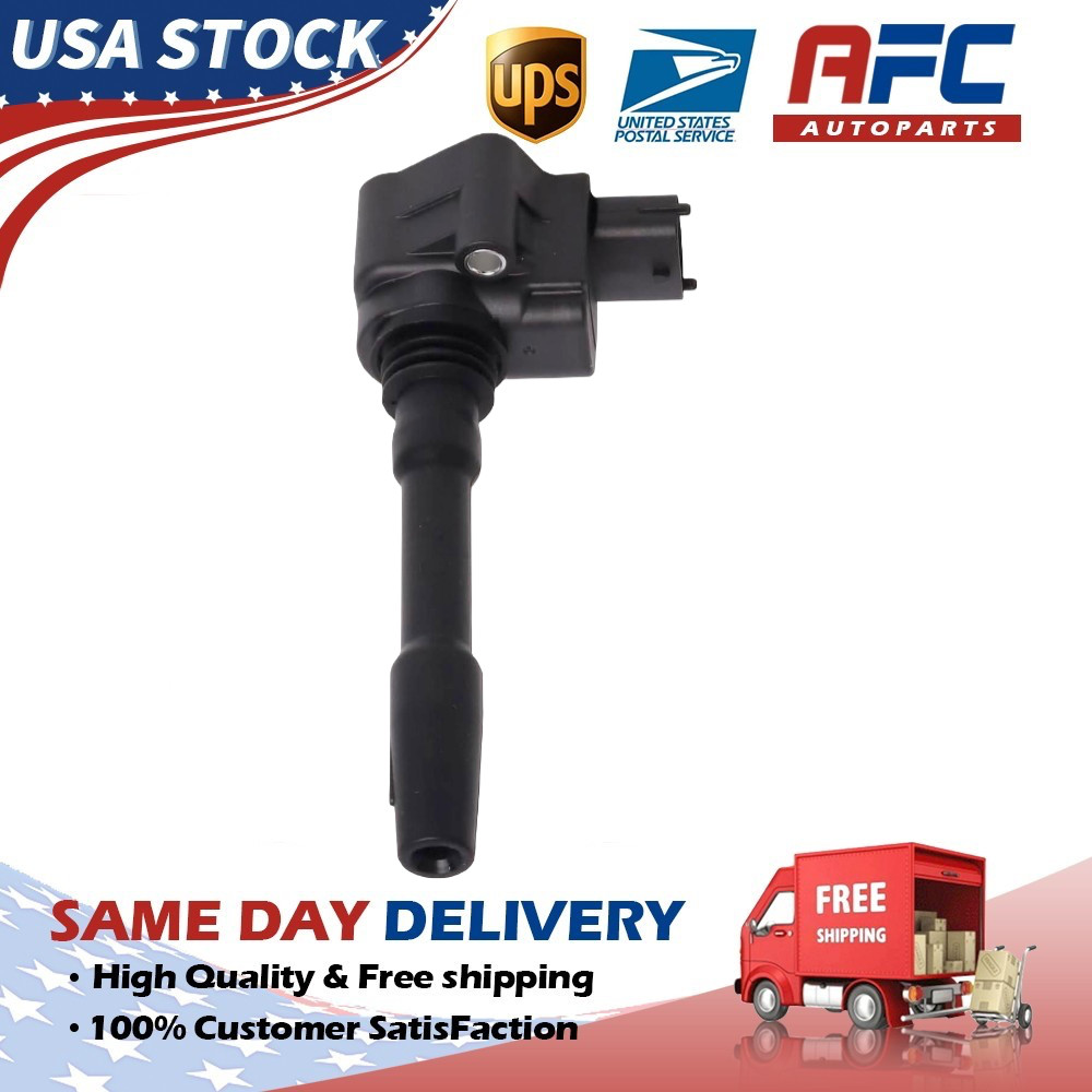 288233 Ignition Coil&Spark Plug For 3.0L Maserati Ghibli Quattr oporte 2014-2019