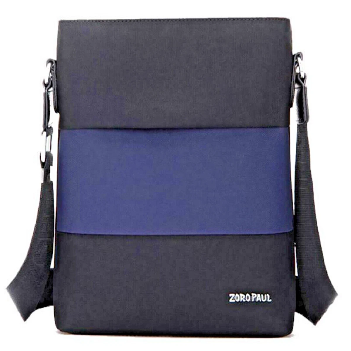 Borsa A Tracolla Uomo In Tela | Piccola Messenger Vintage | Dimensioni 21,5x8x24 Cm | Tracolla Regolabile | Perfetta Per Viaggi E Tutti I Giorni