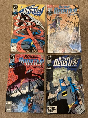 Detective Comics #616 #617 #618 #619 DC Comics Batman Joker 1990