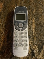 VTech 6.0 White CS6114 Cordless Replacement Phone Handset Perfect Condition