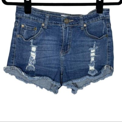 GoGo Jeans USA Distressed Denim Jean 