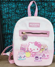 Hello Kitty & Friends Pink Milk Mini Backpack Hot Topic Sanrio NWT Flaw