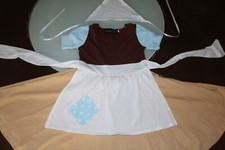 New costume dress outfit girl toddler 2- 8 yrs princess cinderella Halloween