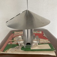 VTG E-Z Fill Bird Feeder DIY Aluminum 2 Feed Openings No Nails Crafts