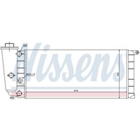 KüHler WasserküHler FüR Fiat Panda Lancia Y10 141 750 1000 I.E Cat 141A 1100