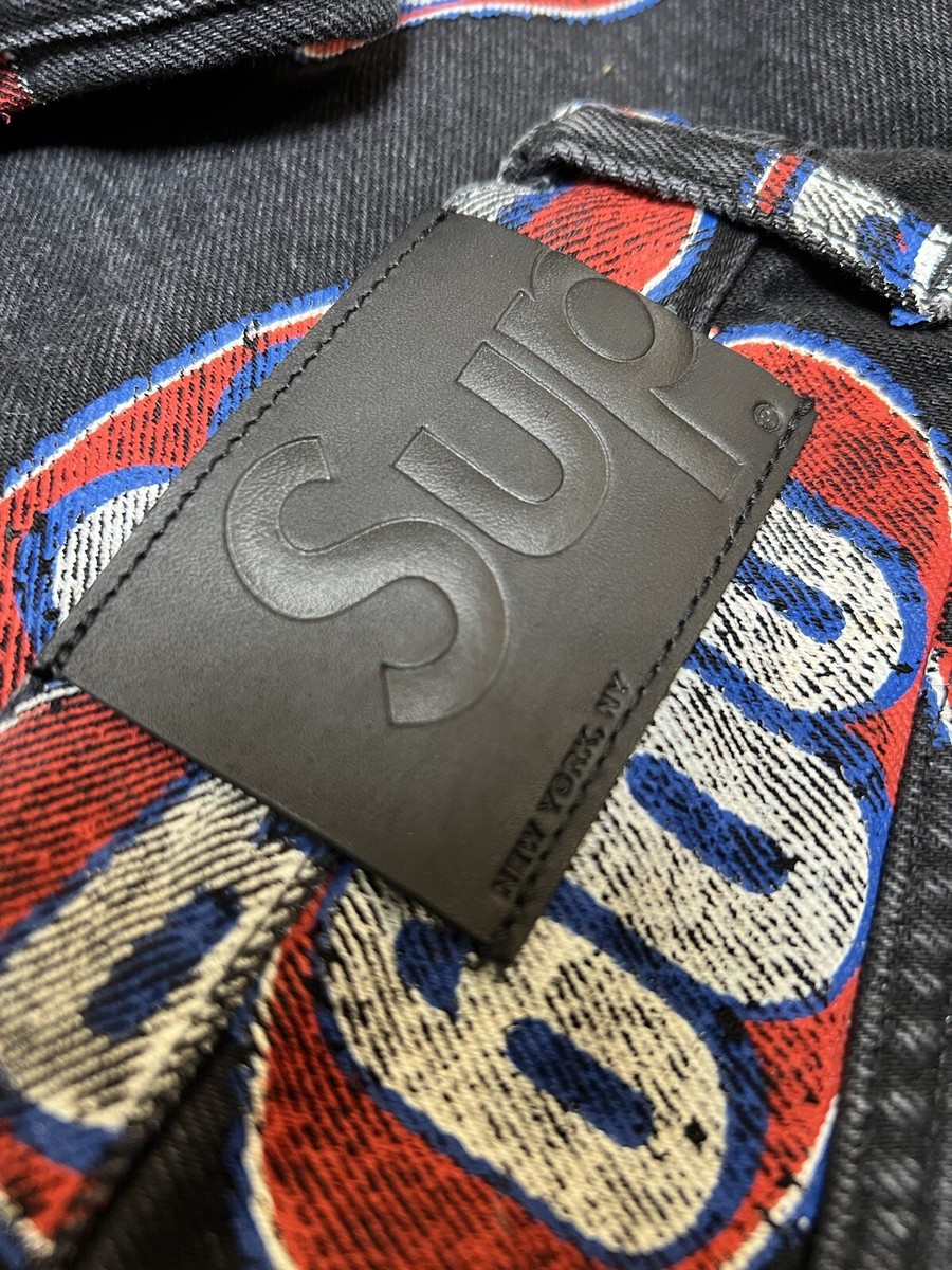 ※希少※ Supreme 666 デニム パンツ 30インチ 17ss SS17 Supreme 666 Denim Black Sz 30 2017 | eBay