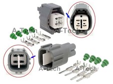 Kit conector sensor oxígeno O2 hembra y macho 4 vías para Toyota Lexus 90980-11028