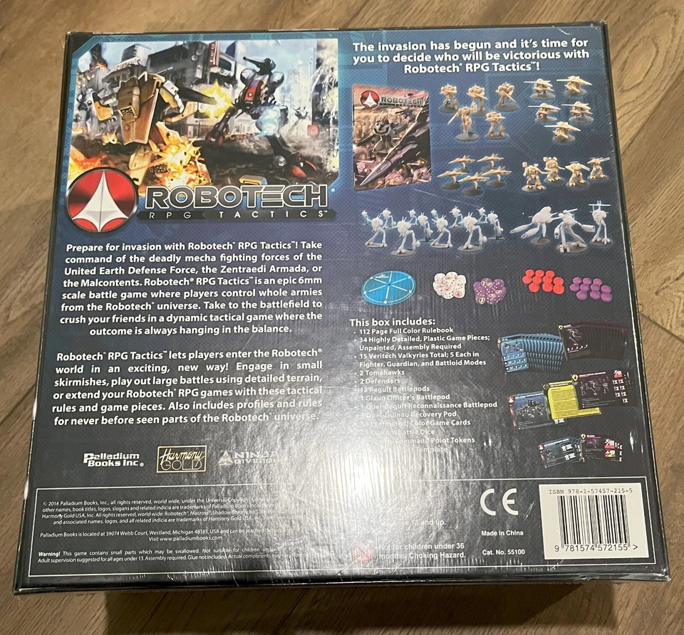 ROBOTECH RPG TACTICS Palladium Books Inc Battle Game Ninja Division - Image 3 of 4