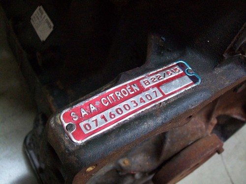 MOTORE FIAT 242 - DIESEL - CODICE B22 615 0716003407 - ORIGINALE - Picture 3 of 5