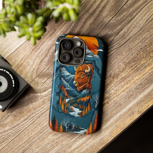 Buffalo Wilderness Mountains Phone Case for iPhone, Samsung Galaxy, Pixel - 第 11/179 張圖片