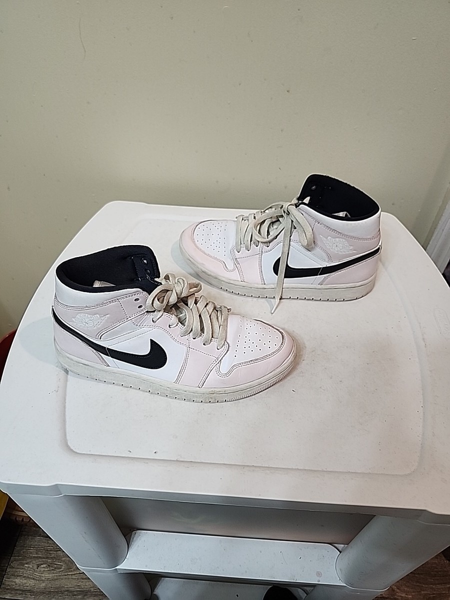 Size 9.5 - Air Jordan 1 Mid Barely Rose W 194956600602| eBay