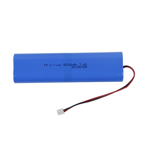 Confezione Batteria 7.4V 2S2P XH2.54 Li-ion 5200Mah Grande Capacità Luce LED Adatto - Foto 6 di 16