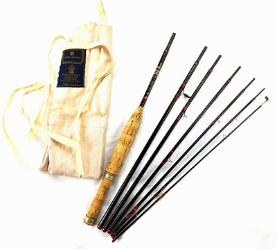 House of Hardy Collector-Fly-Rod De-Luxue-Smuggler Rare 8'' 250 cm Sammlerzustand