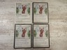 4x Warrior's Honor - 9th Edition - NM - 1x German 3x Russian - OOP MTG