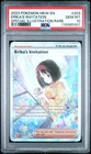 2023 POKEMON MEW EN-151 SPECIAL ILLUSTRATION RARE #203 ERIKA'S INVITATION PSA 10
