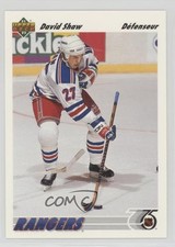 1991-92 Upper Deck French David Shaw #409 1t8