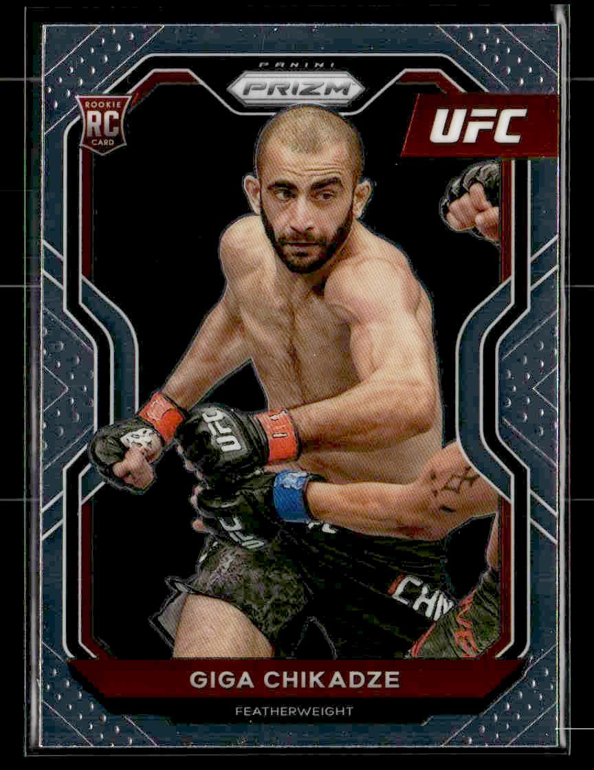 2021 Panini Prizm UFC - #72 Giga Chikadze RC -