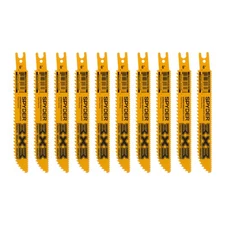 6 in 6-10TPI Reciprocating Saw Blade Double-Sided (10-Pack) Spyder 200199