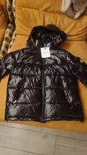 MONCLER MAYA Giubbotto Piumino Uomo - Taglia 2 (M) - Nero Lucido - ORIGINALE