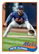2024 Topps #89B-87 Pete Alonso 1989 Topps Baseball 35th Anniversary (Series One)