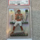 Patrick Mahomes II 2022 Panini Clearly Donruss Champions /25 Psa 9