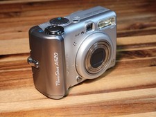 Broken Canon PowerShot A520 4.0MP Digital Camera - Silver