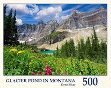 Glacier Pond in Montana 500-Pc Jigsaw Puzzle