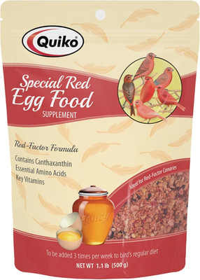 Special Red Egg Food Supplement, Red-Factor Formula with Canthaxanthin for Canar