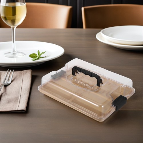 Divided Serving Tray Snack Box Camping Appetizer Plates Compartment - Picture 6 of 12