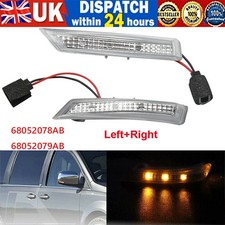 FOR CHRYSLER GRAND VOYAGER RT 08-16 LEFT & RIGHT PASSENGER WING MIRROR INDICATOR